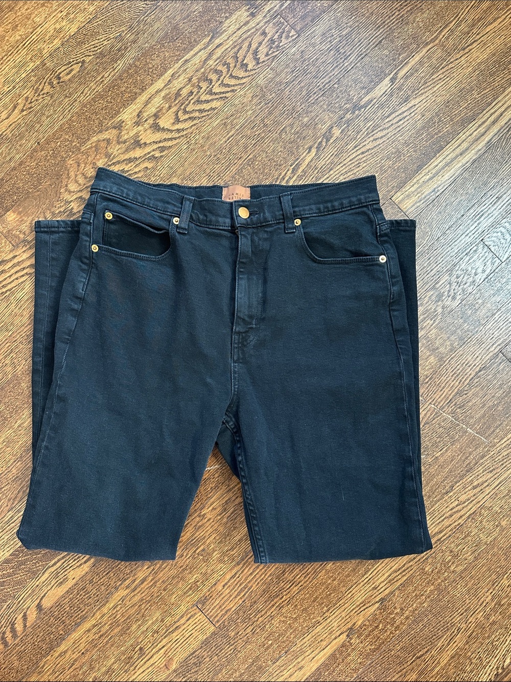 Jamie Haller black keneckie jeans
